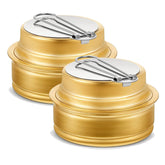 Ruitutedianzi brass alcohol stove top with O-ring cap for fuel sealing