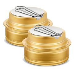 Ruitutedianzi brass alcohol stove top with O-ring cap for fuel sealing