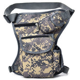 Rullar canvas hiking waist pack main pocket keeps essentials organized on outdoor adventures.
