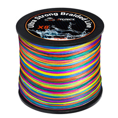 RUNCL braided line highlights cast-distance performance for smoother, longer casts.