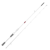 RUNCL Rod Master casting rod red-white matte front view highlighting bold styling and sensitivity.