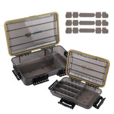 RUNCL tackle box waterproof latches enable secure one-handed operation for anglers
