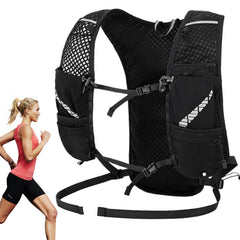 Runner Vest with reflective strip to boost night visibility during runs.