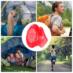 Runners Small Lights clip-on gear or clothing for unobtrusive visibility.