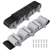 RunNico 2-Pack Boating Vertical Fishing Rod Holders mounted on boat deck