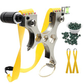 Ruoersi multifunctional slingshot with sight for precise aiming outdoors