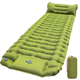 RusChic sleeping pad wave-chamber adapts to uneven ground for all-night comfort