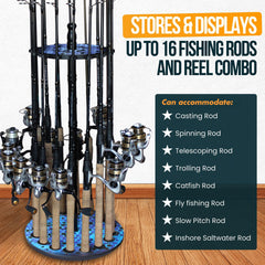 Rush Creek base plate with waterproof guides adds stability for indoor use.