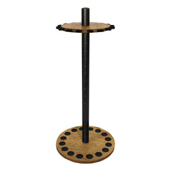 Rush Creek Creations round rod holder side view highlighting durable construction