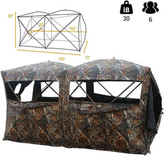 RuskBlinds Thunderdome shoot-through mesh windows enable discreet aiming