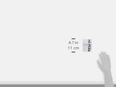 Ryugi BSS121 waterproof feature protects contents during wet conditions.