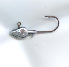 S & J's TACKLE BOX Minnow head jig, 1/8oz, Eagle Claw hook for reliable luring