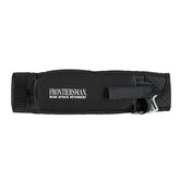 SABRE Frontiersman holster front view for quick bear spray access during hikes