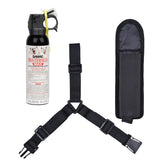 SABRE Frontiersman MAX bear spray shows 40 ft range for safer wildlife encounters