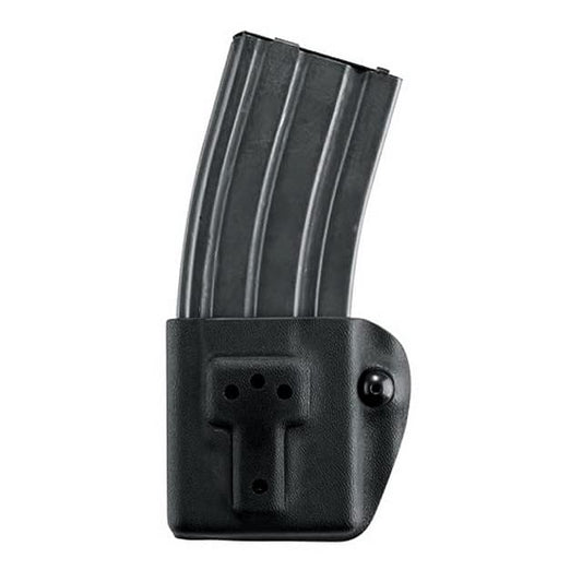 Safariland SL 774 MAG PCH Colt AR-15 Black magazine pouch with ambidextrous clip-on belt attachment