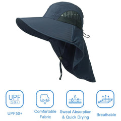 SagaSave breathable fabric hat maintains airflow to stay cool on hot days.