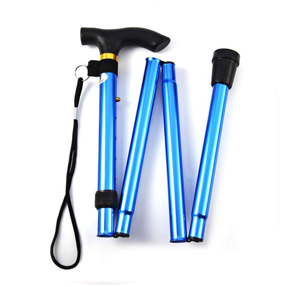 SagaSave foldable walking stick extended for outdoor trekking and stable support