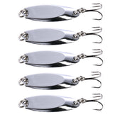 SagaSave spoon-shaped lure in gold 5g ready for versatile freshwater fishing