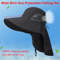 SagaSave sweatband-lined hat helps manage sweat and keep eyes clear.