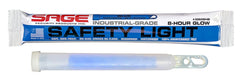 Sage Blue glow stick with long shelf life and durable packaging.