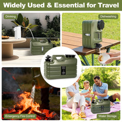 Sahasea BPA-free PE material keeps water safe and odor-free.
