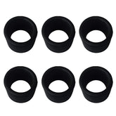 Sailupxinyuan black rubber rod holder insert protects rods and reels.