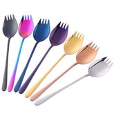 Sailupxinyuan spork 8.5-inch assembly for outdoor dining.