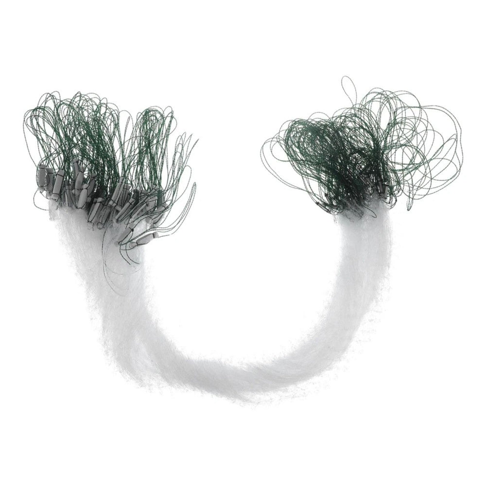 Saim cast net 82ft x 4.9ft double-layer gill net with floats