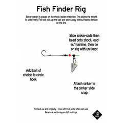 Salt Tide Hatteras rig with snelled 4/0 circle hook for quick setup