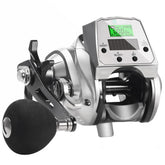 SAMOLLA baitcasting reel solar panel on-water charging scenario for longer fishing sessions