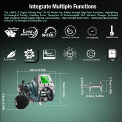 SAMOLLA magnetic brake with 0-24 settings for fine tuning
