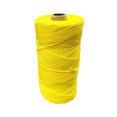 Samson Zing-It 2.2mm yellow throwline coiled for easy storage and quick deployment.