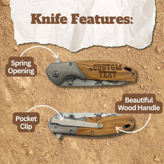 Sandpiper Ink belt clip showcases convenient carry for camping or everyday use.
