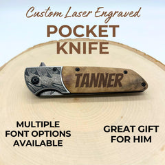 Sandpiper Ink knife with belt clip for secure carry during camping and daily use