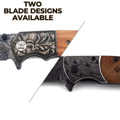 Stylish presentation case for the Sandpiper Ink knife makes a ready to gift keepsake