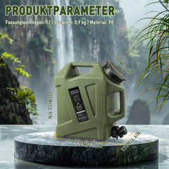 Sanheshun water jug spigot in action showing controlled pouring
