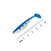 Sanhu 6-inch shad swimbait with paddle tail offers realistic freshwater bass action.