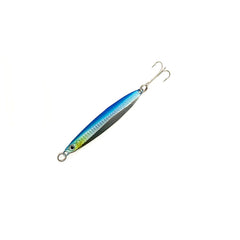 Sanhu Knife Colt Sniper 80g in blue sardine finish for vertical jigging and long casts.