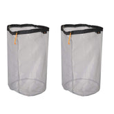 Sanmum Stuff Sacks set 2 with visible mesh for easy contents check.