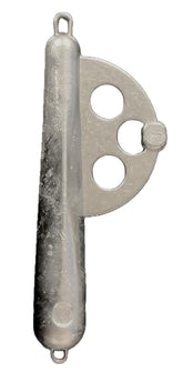 SANY Dig Sinker 2 No-15 Plain front view, unpainted lure for sandy bottoms