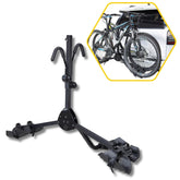 Saris All Star 2 bike hitch rack tray platform for quick, secure loading.