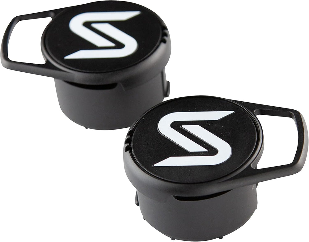 Saris Bones strap management cap on the front keeps straps neat.