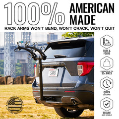 Saris Bones anti-sway straps keep bikes secure during transport