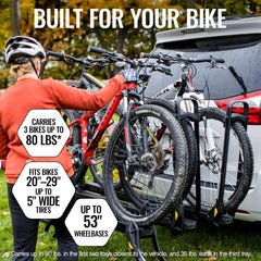 Saris MHS integrated security locks rack and bikes