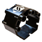 Saris Thru Axle Traps mounted in a truck bed for versatile bike transport.