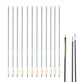 SAS Oblivion 30in carbon arrow with 3-inch vanes for precision practice.