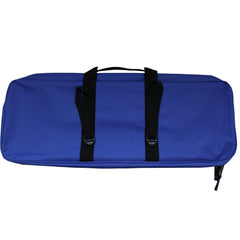 SAS Recurve Takedown Bow Case blue detachable shoulder sling for easy carry.