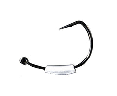 Savage Gear Grip Swimbait Hook 4/0 1/4oz side view emphasizing secure hookup and streamlined profile.