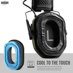 Savior Equipment Apollo earmuffs feature built-in microphones for ambient listening.