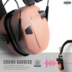 Savior Equipment Apollo earmuffs side profile showing compact shell for range use